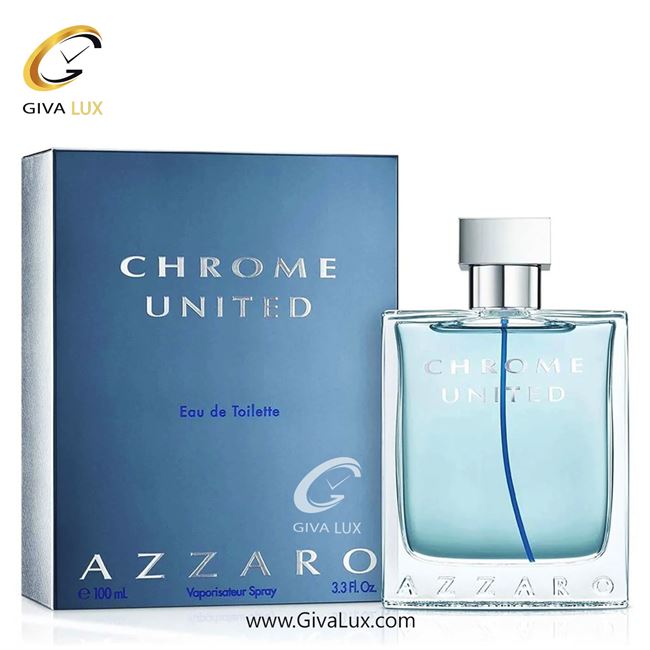  ادو تویلت مردانه آزارو اورجینال مدل Azzaro Chrome United | کروم یونایتد حجم  100 میل